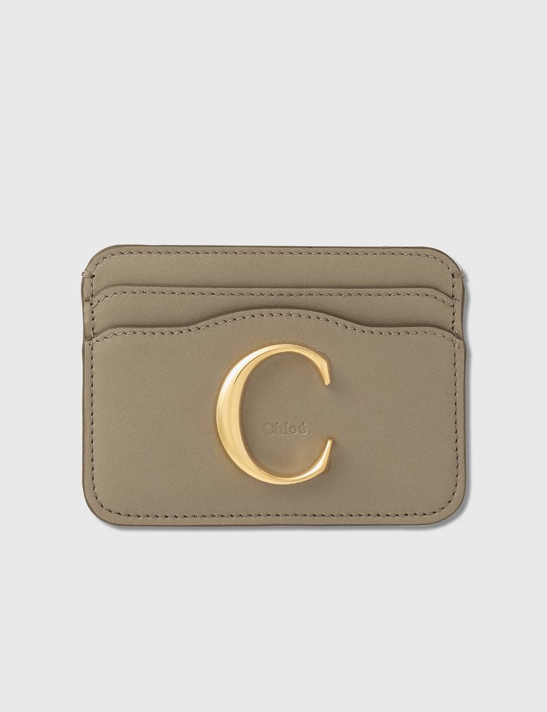 Chloé C Shiny Calfskin Card Holder - 2