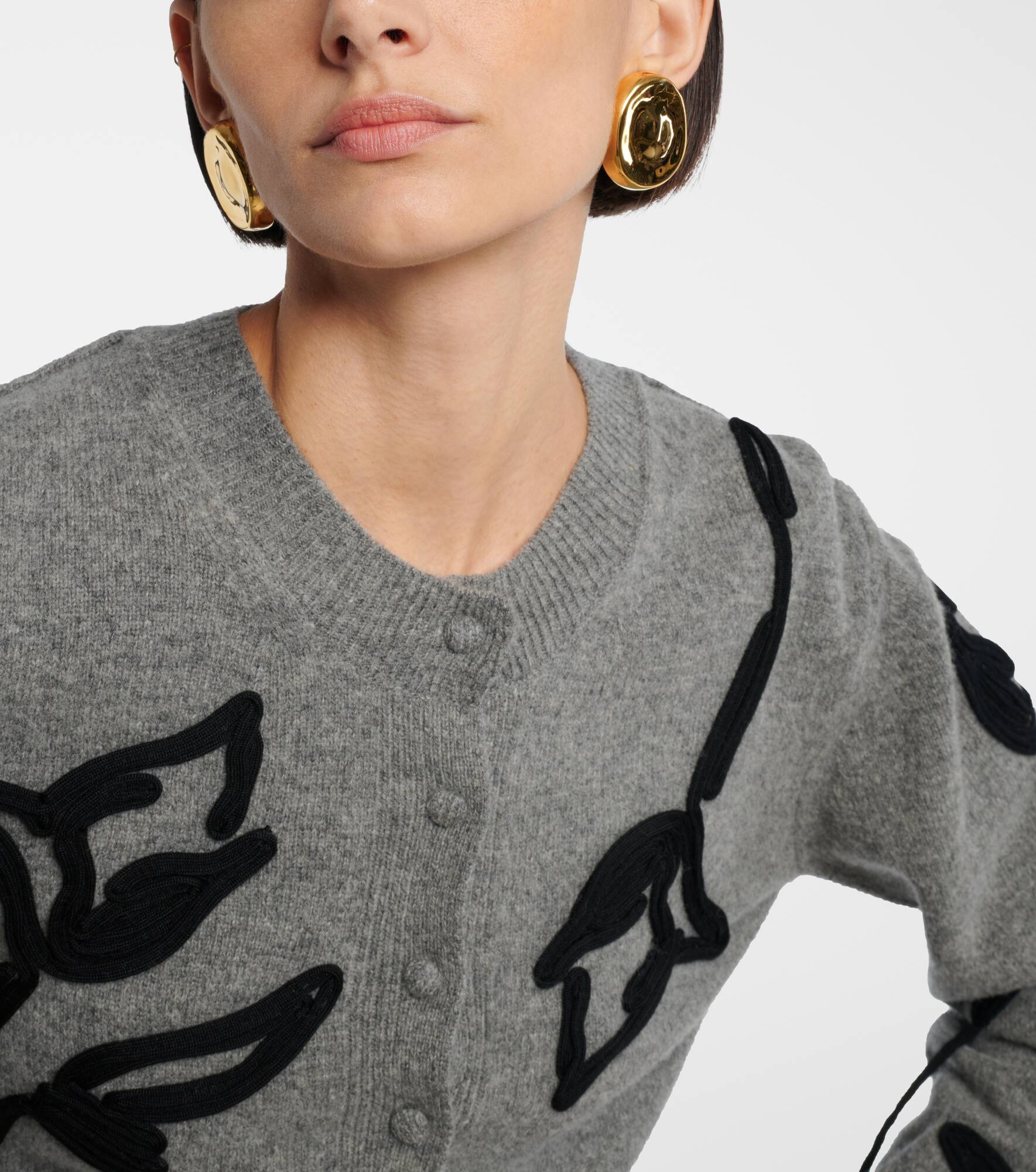 Areli gold-plated earrings - 3