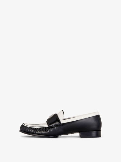 Givenchy 4G LOAFERS IN LEATHER outlook