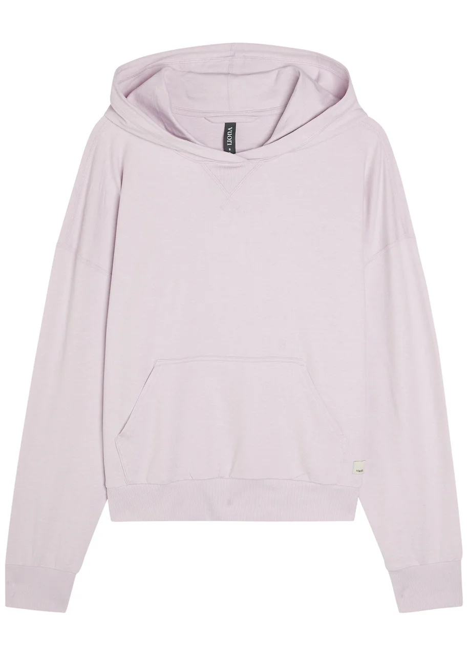 Vuori Halo Modern Hooded Stretch-jersey Sweatshirt - 1