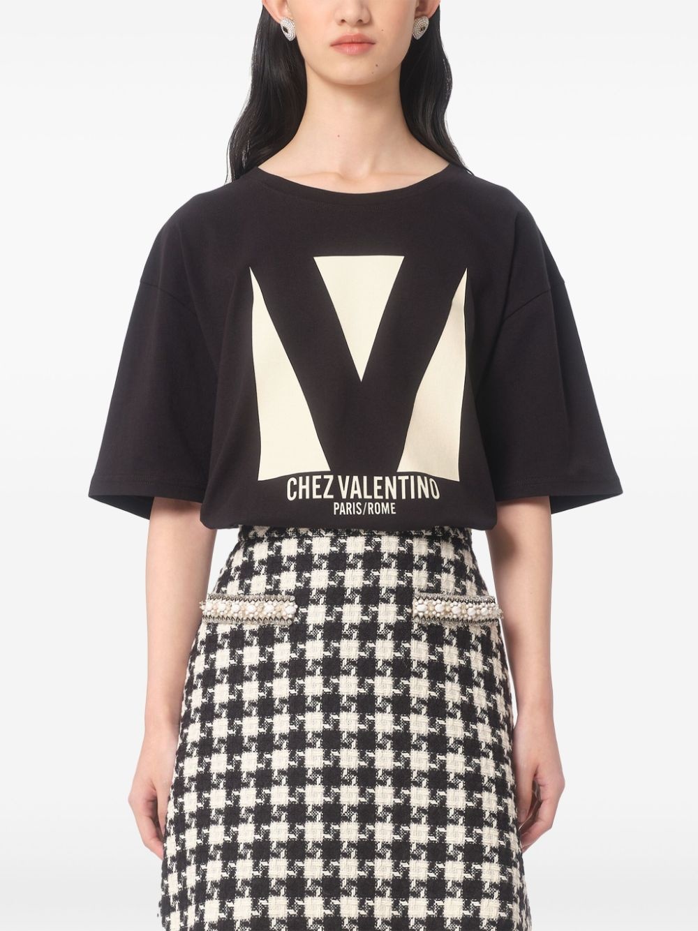 Valentino T-shirts and Polos Black - 4