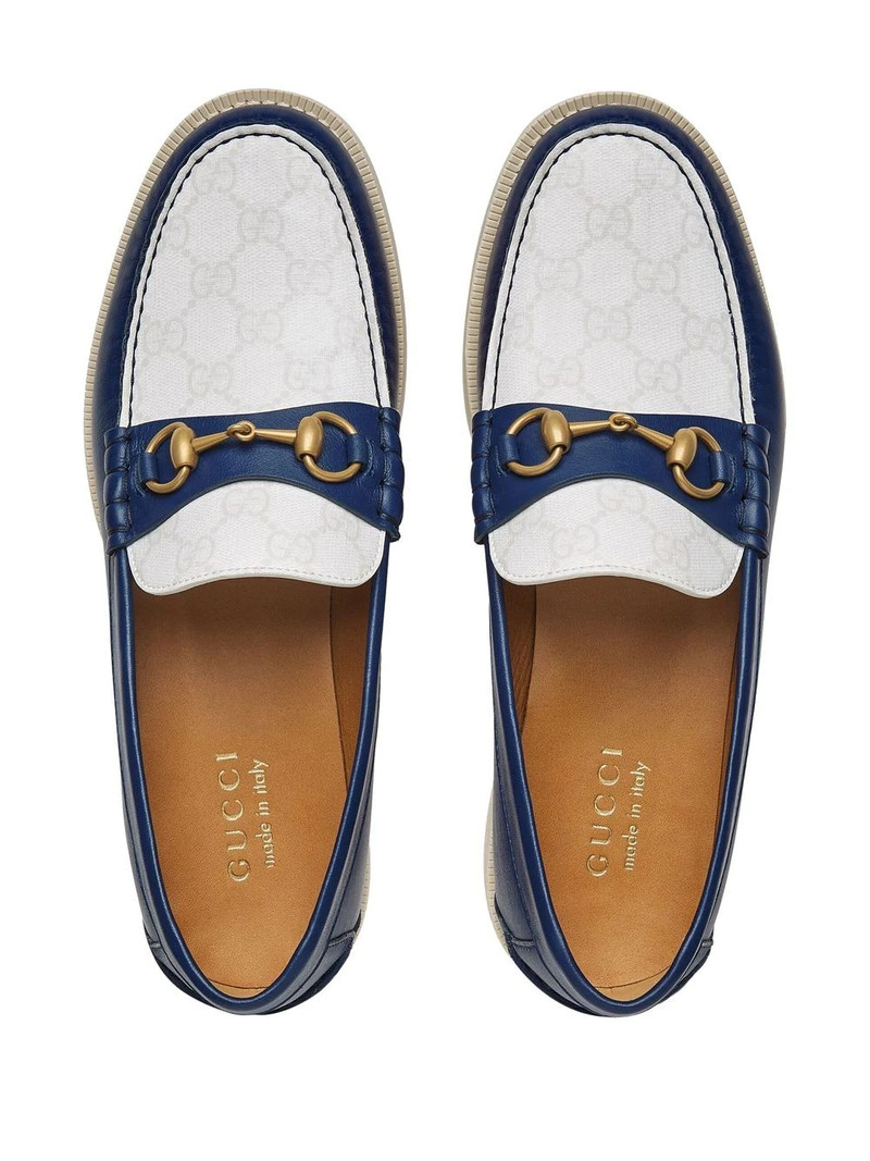 Horsebit two-tone loafers 4