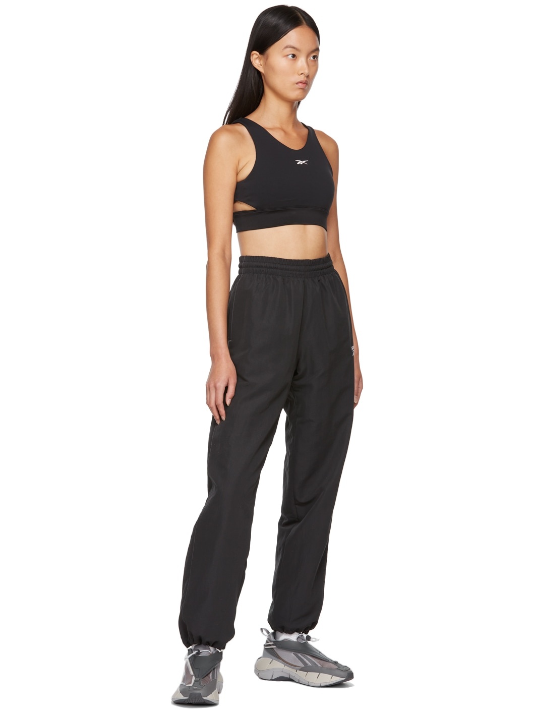 Black Beyond The Sweat Crop Top - 4