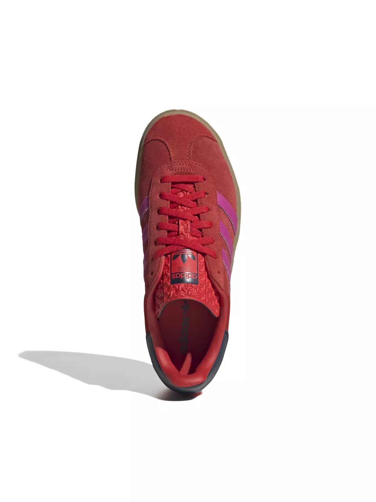 Originals Gazelle Bold "Red/Semi Lucid Fuchsia/Night Indigo" Women's Shoe - 5