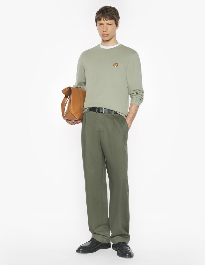 Maison Kitsuné FOX HEAD REGULAR LONG SLEEVE TEE-SHIRT outlook