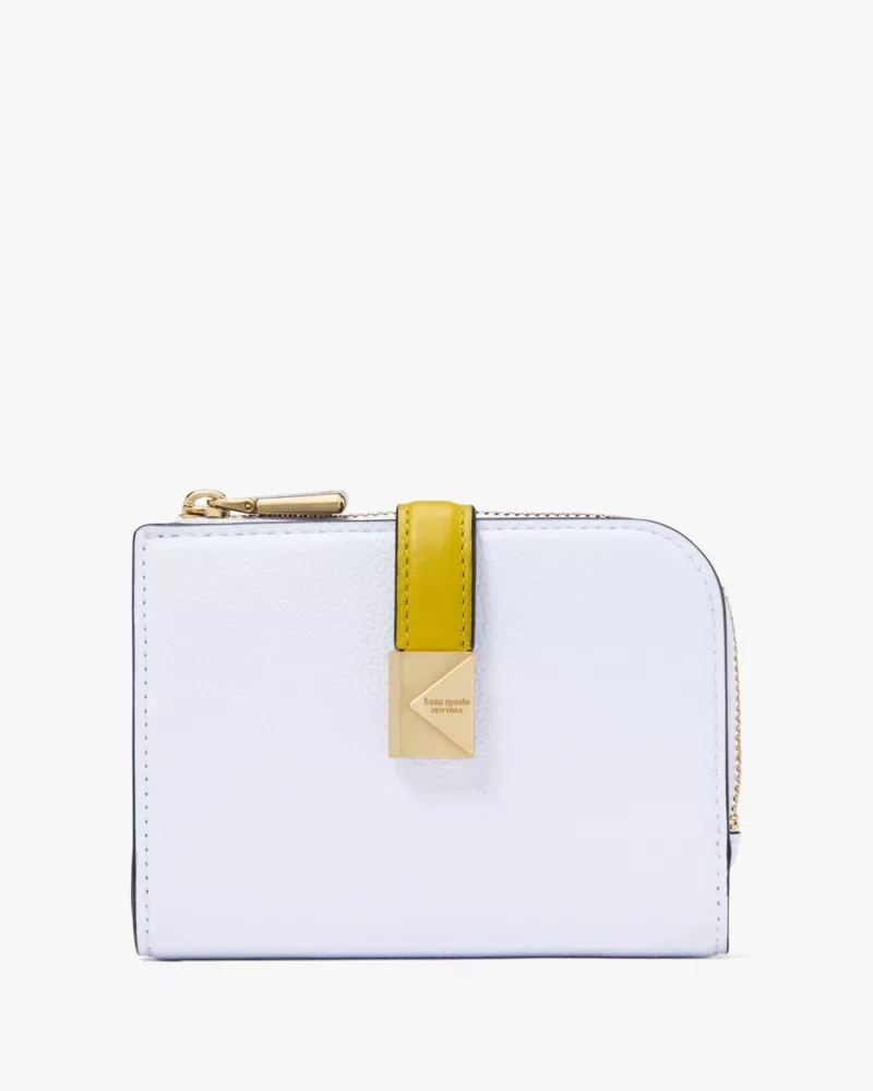 Deco Colorblocked Small Compact Wallet - 1