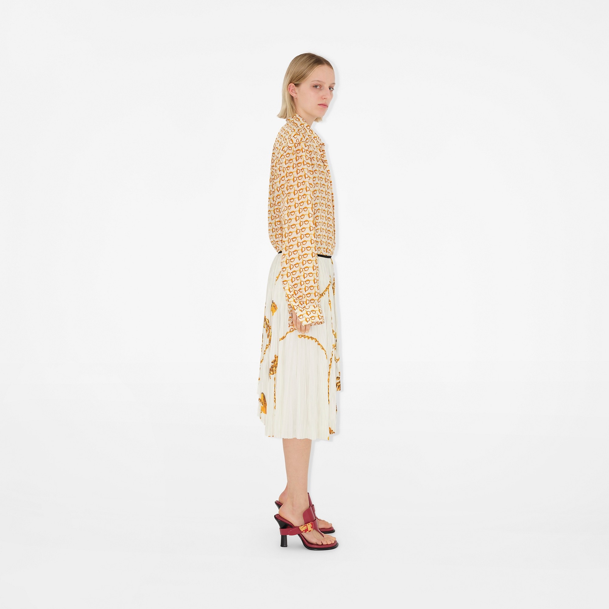 Shield Hardware Jersey Skirt - 3
