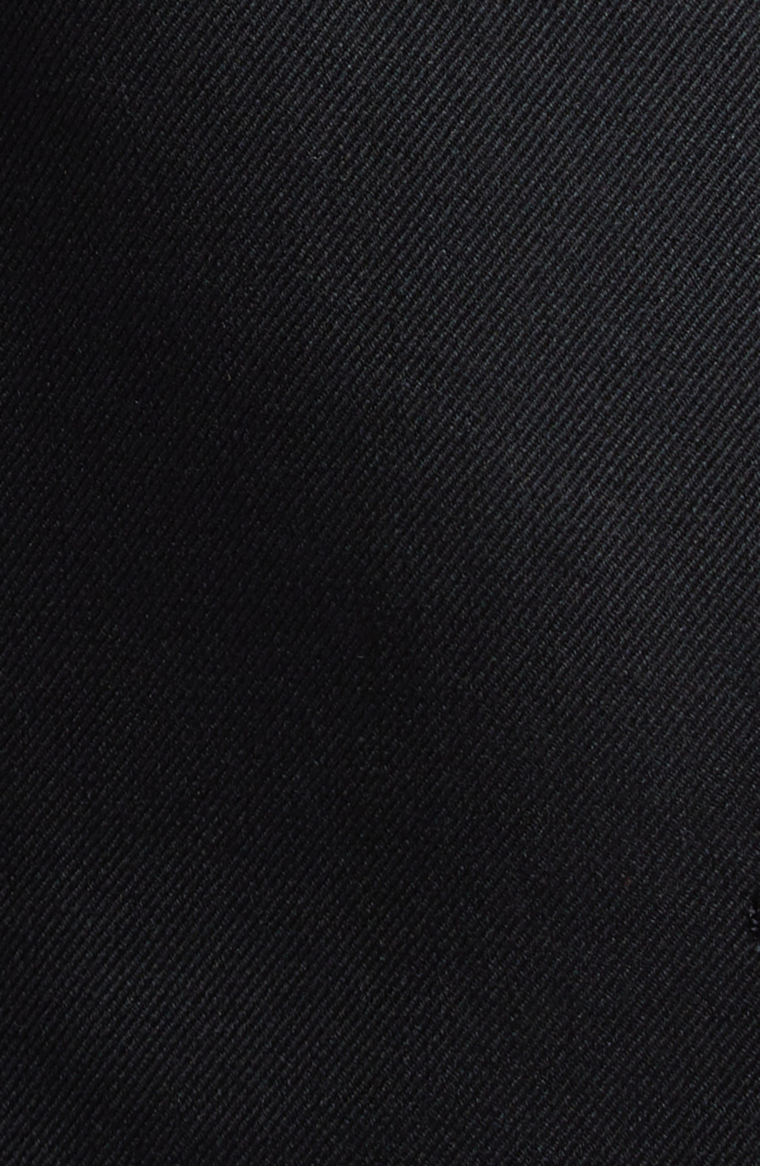 Double Breasted Wool Blend Gabardine Waistcoat - 6