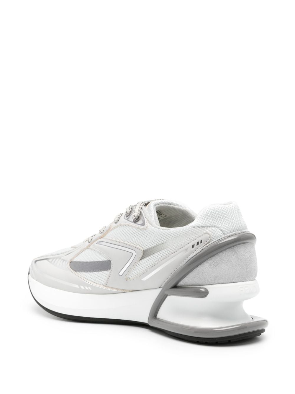 First 1 leather-paneling low-top sneakers - 3