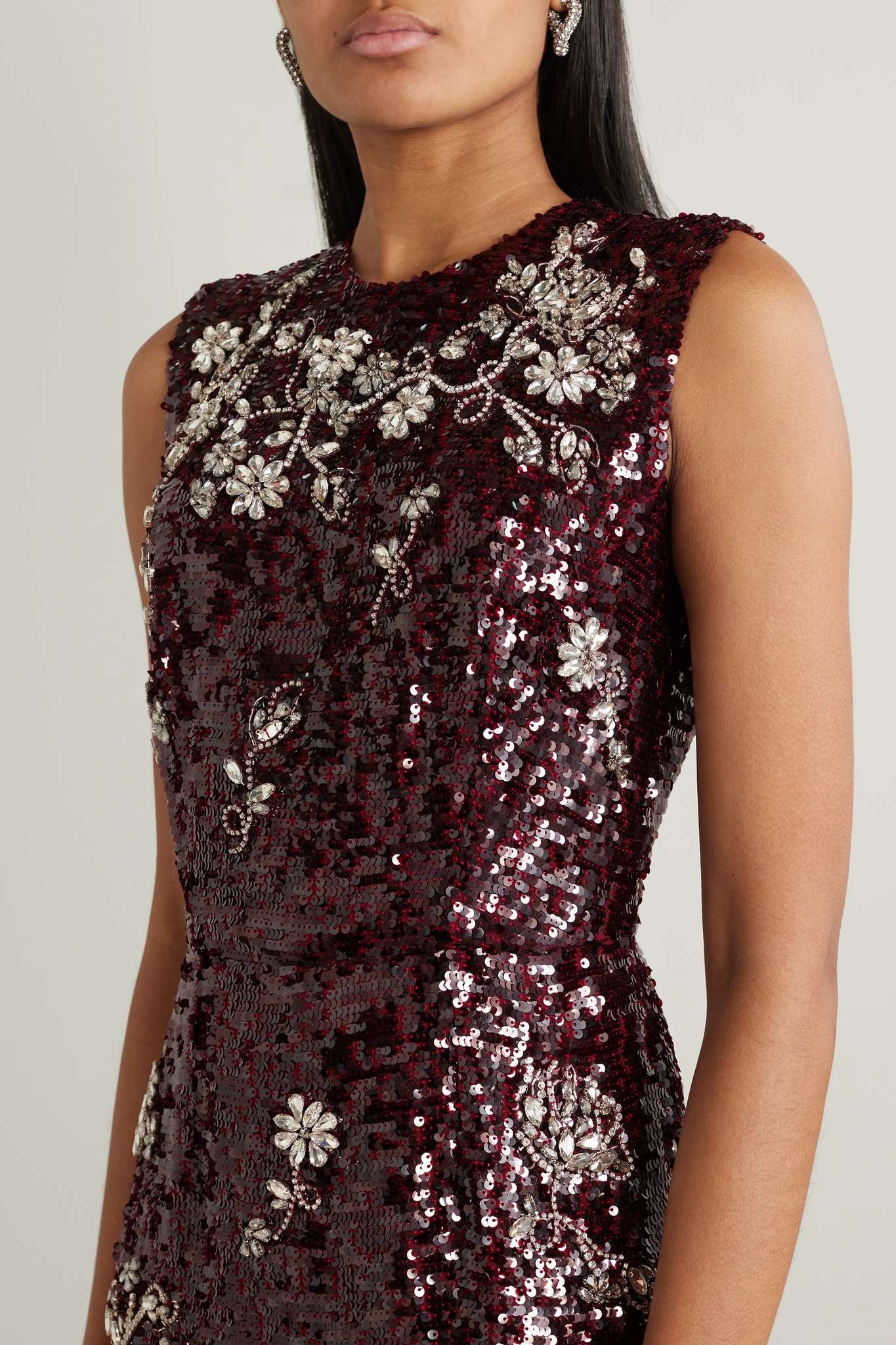 Embellished georgette dress - 5