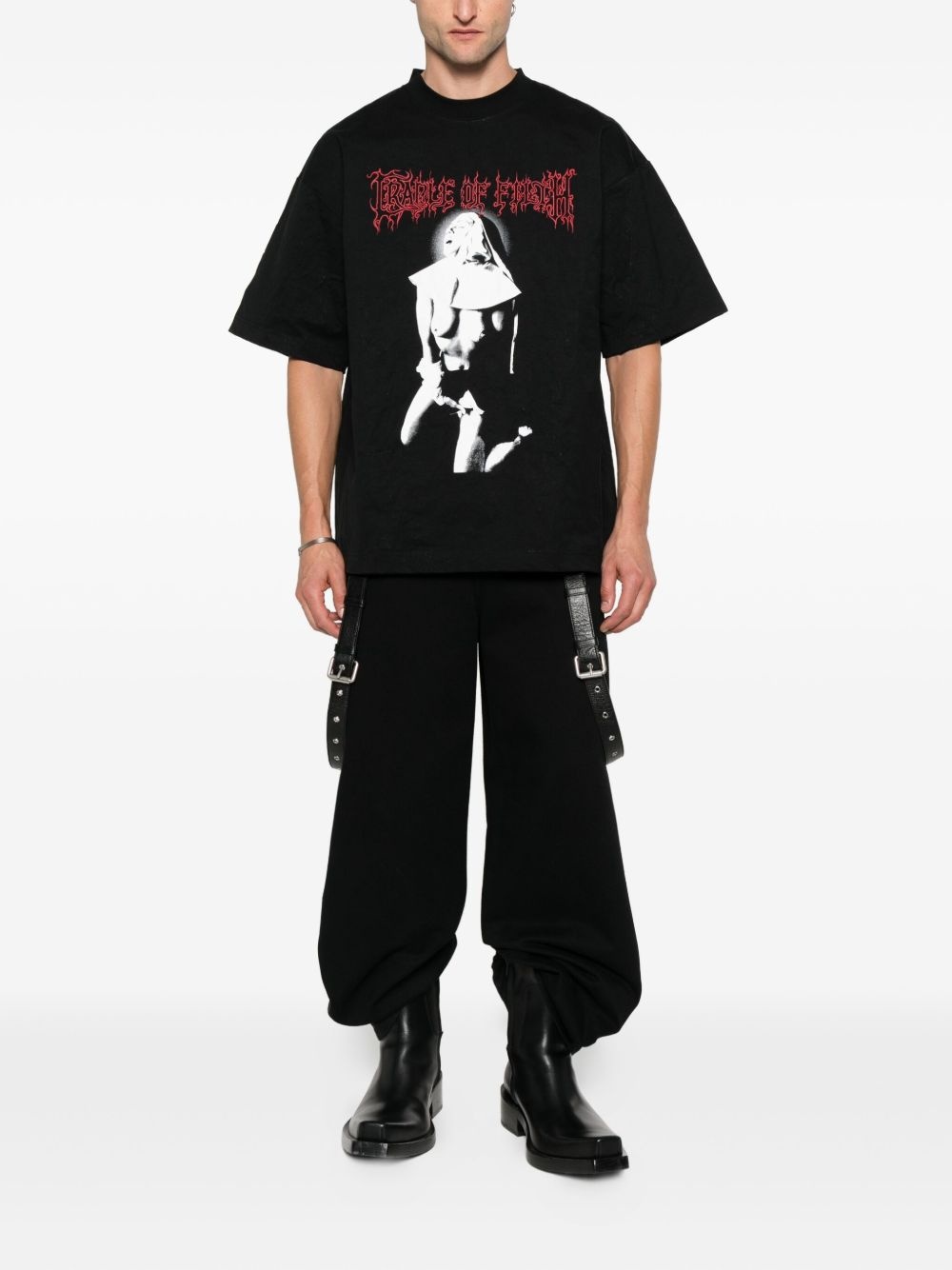 photography-print T-shirt - 3