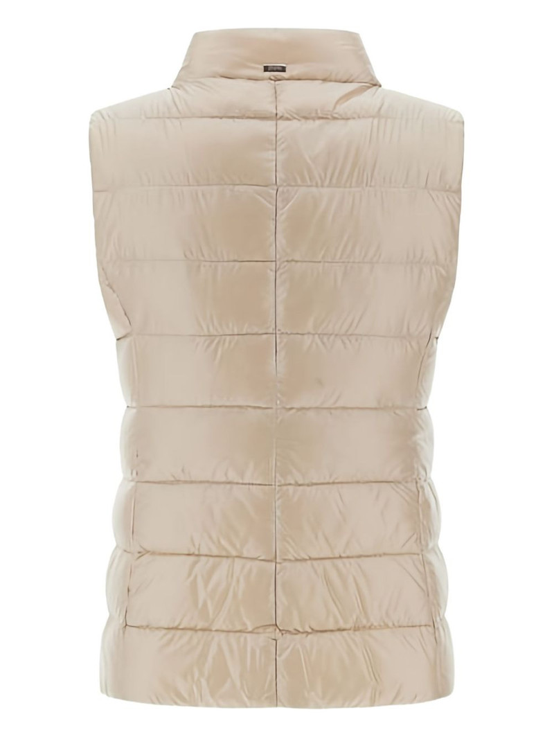 Herno quilted gilet outlook
