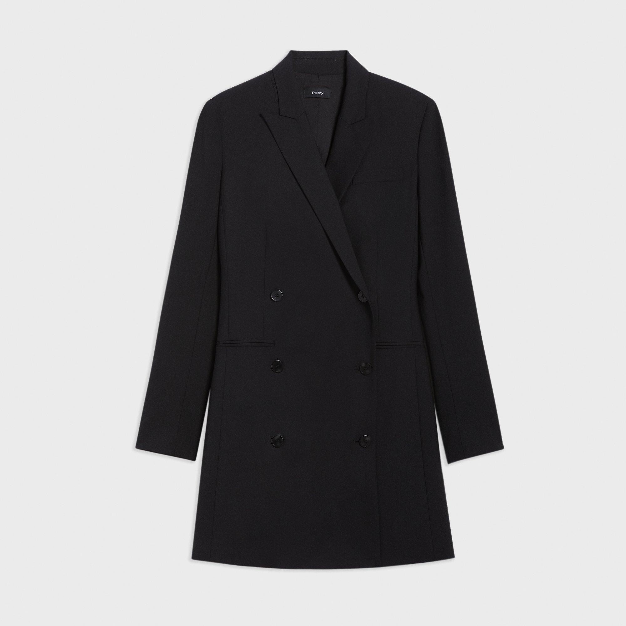 Blazer Dress in Good Wool - 1