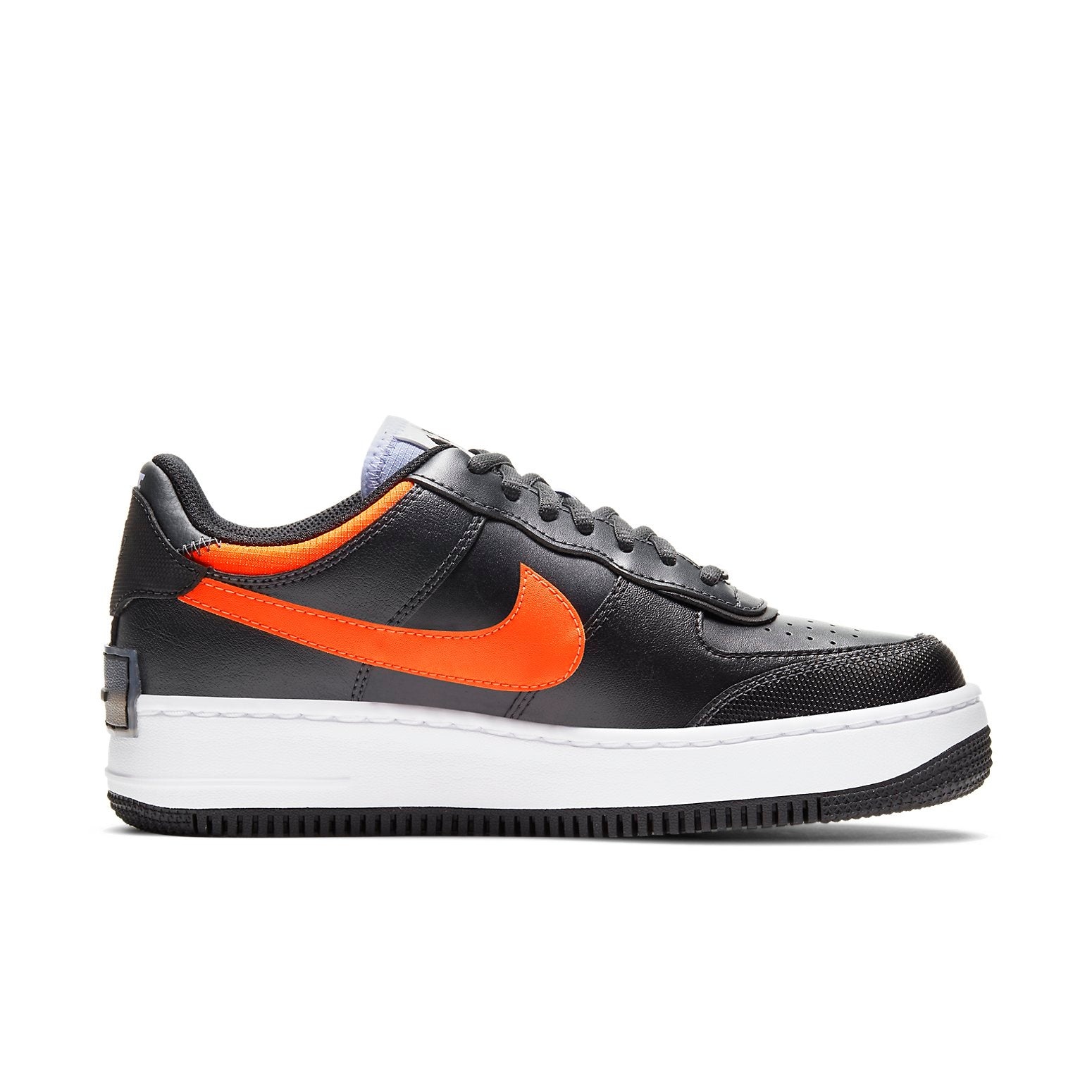 (WMNS) Nike Air Force 1 Shadow SE 'Pixel Swoosh - Off Noir' CV8480-001 - 2