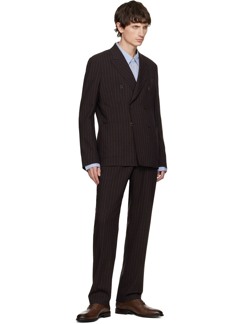 Paul Smith Burgundy Double Breasted Blazer outlook