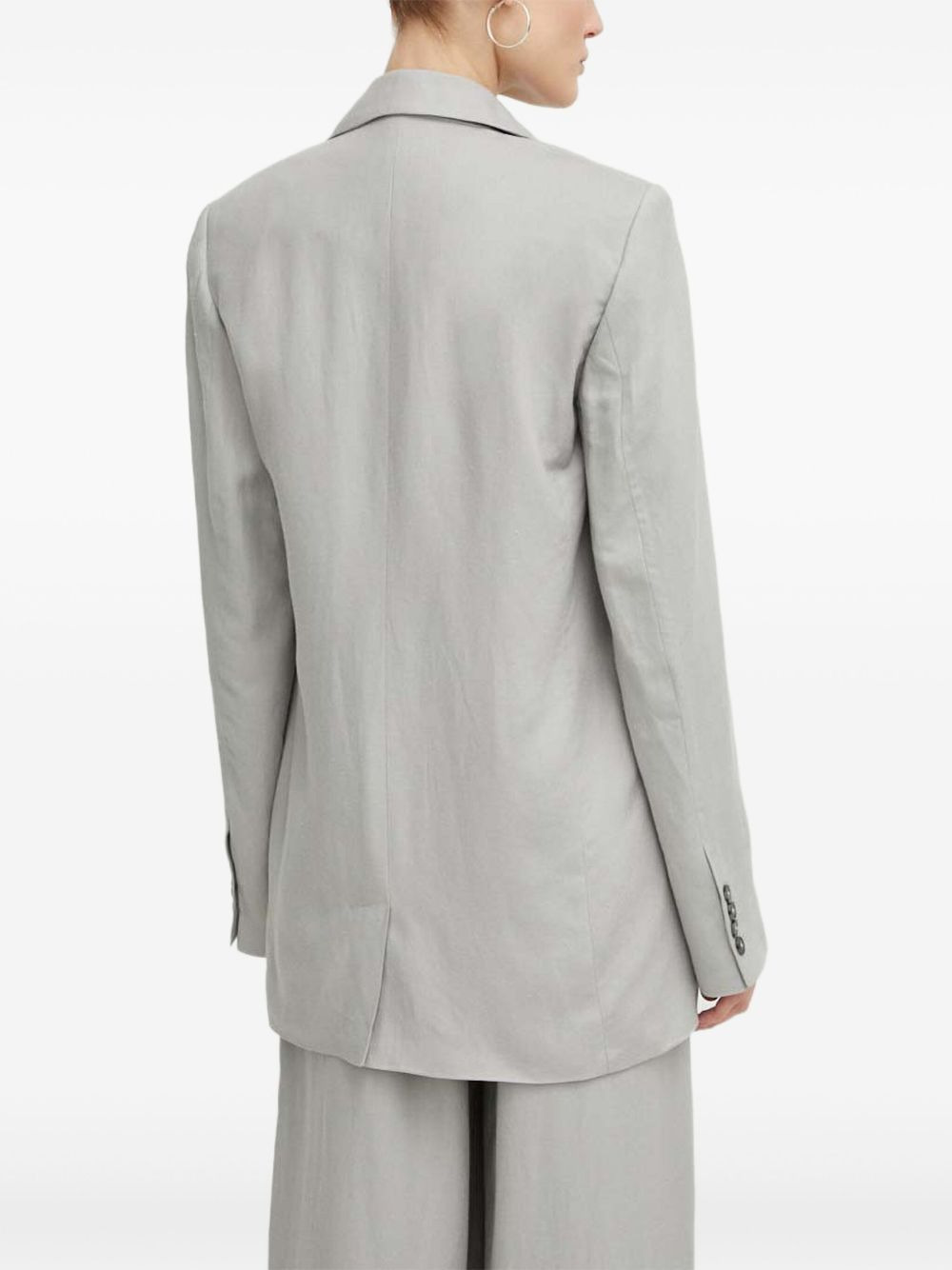 buttoned blazer - 3