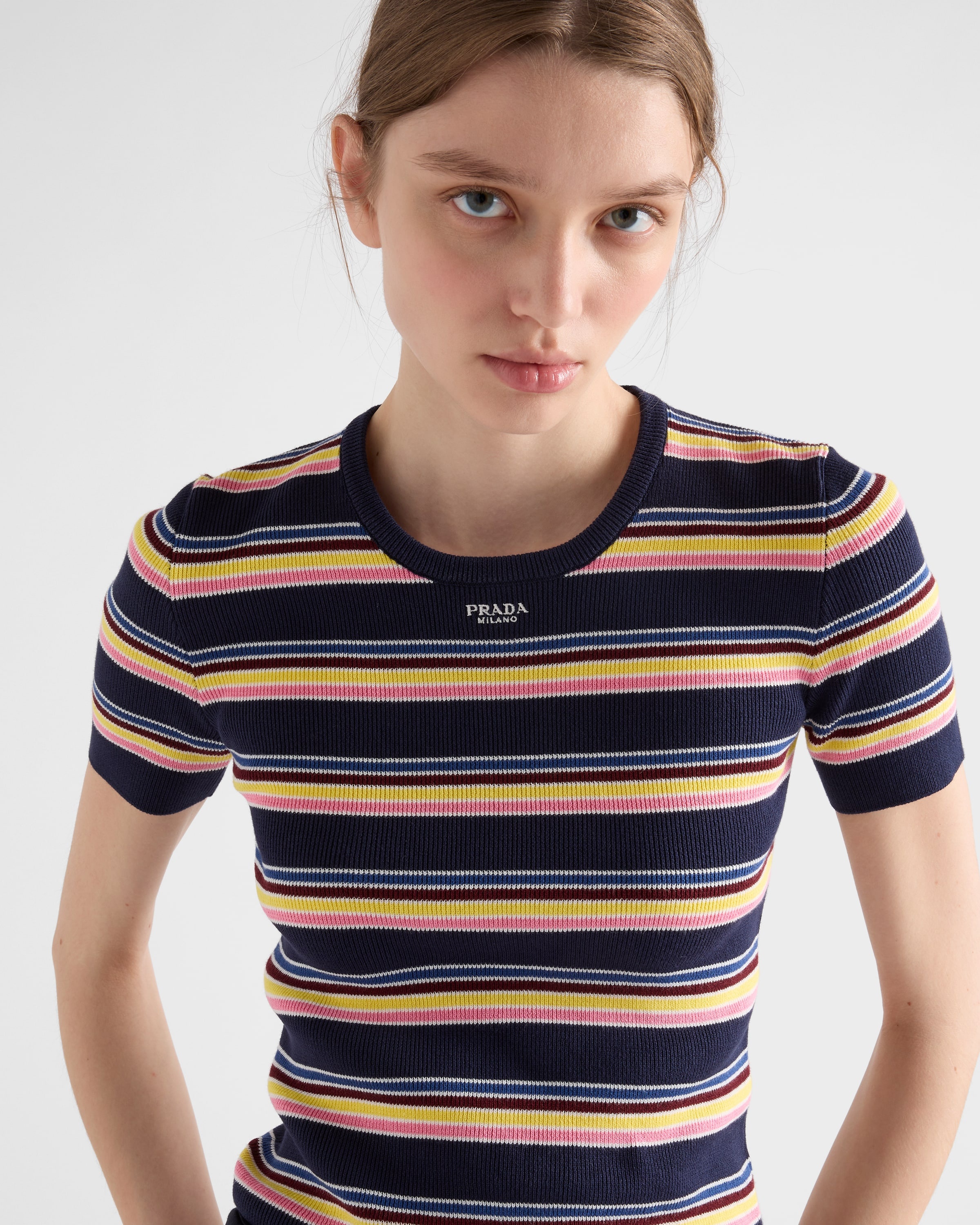 Cotton crew-neck sweater - 4