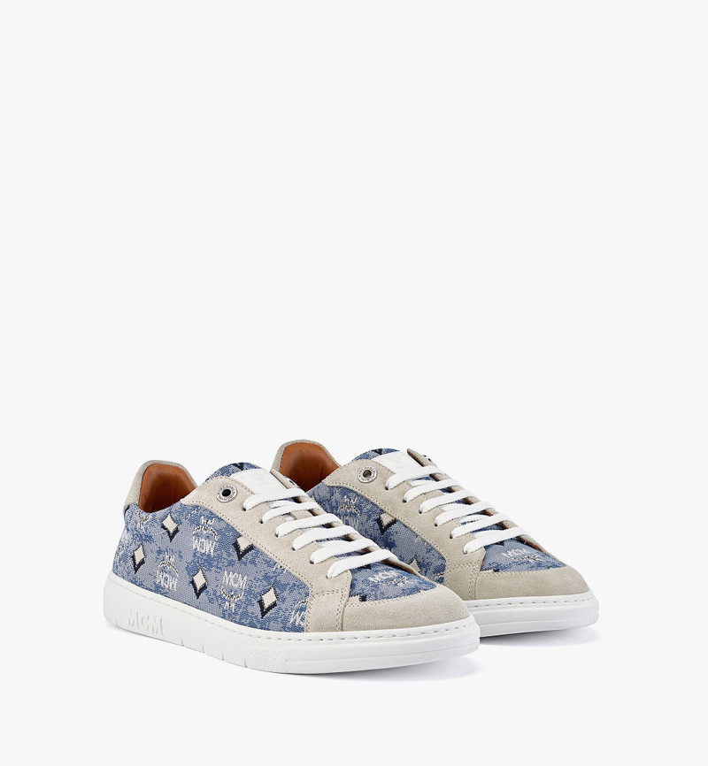 Women’s Terrain Lo Sneakers in Vintage Monogram Jacquard 1
