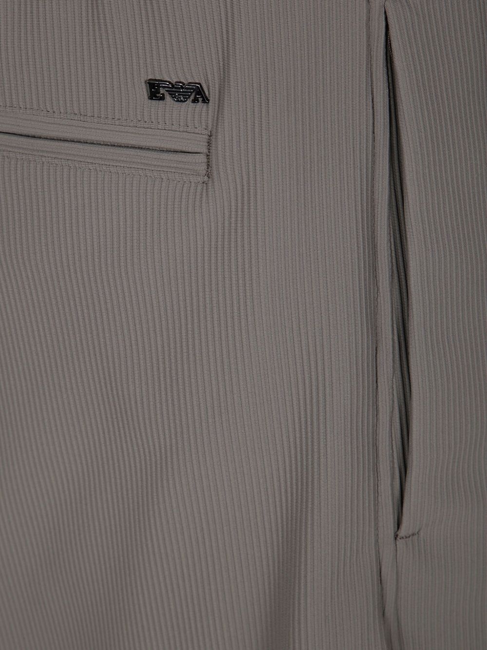 logo-appliqué shorts - 3