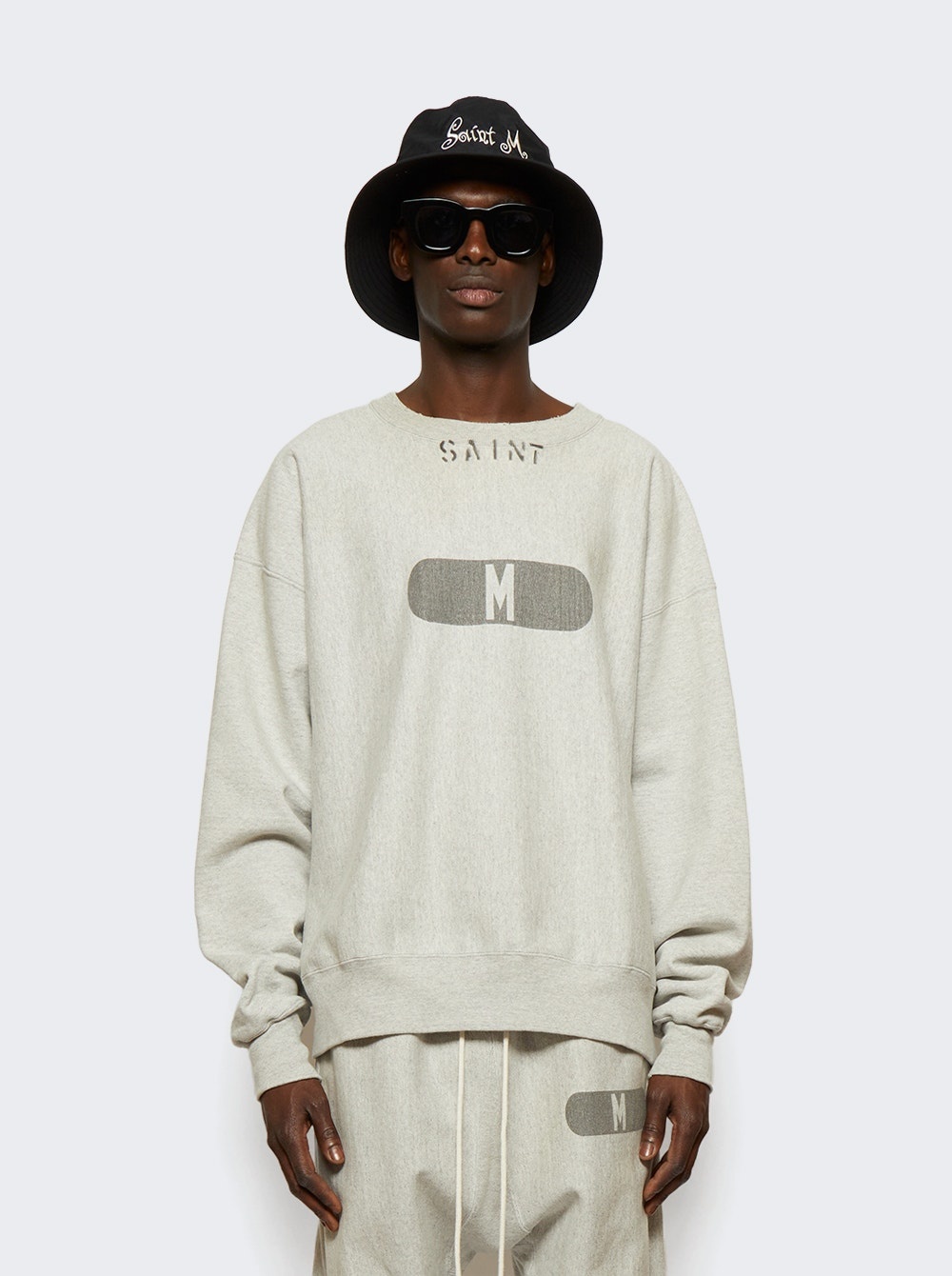 Crewneck Sweater Grey - 4