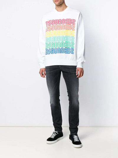 DSQUARED2 logo sweatshirt outlook