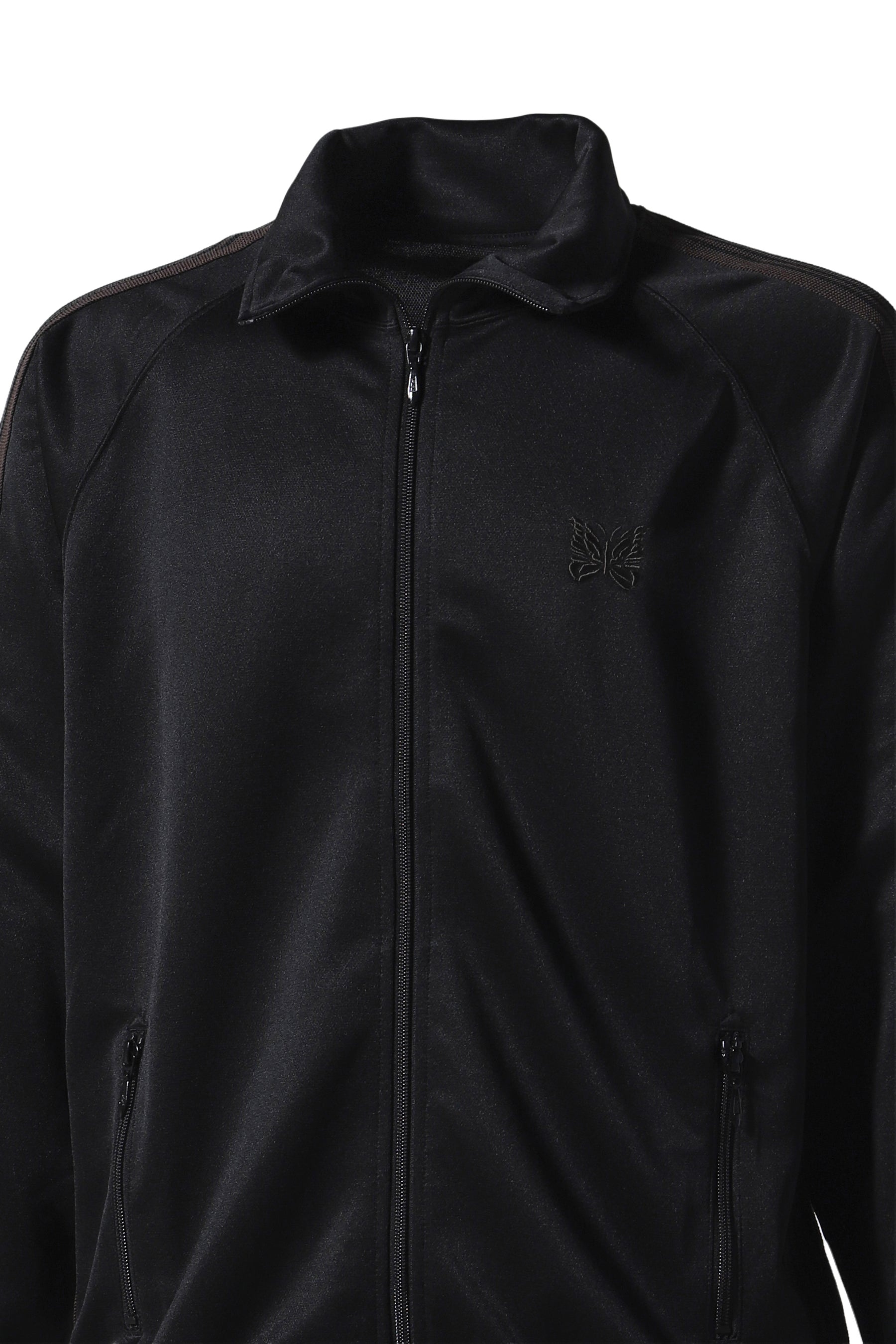 TRACK JACKET - POLY SMOOTH / BLK - 4