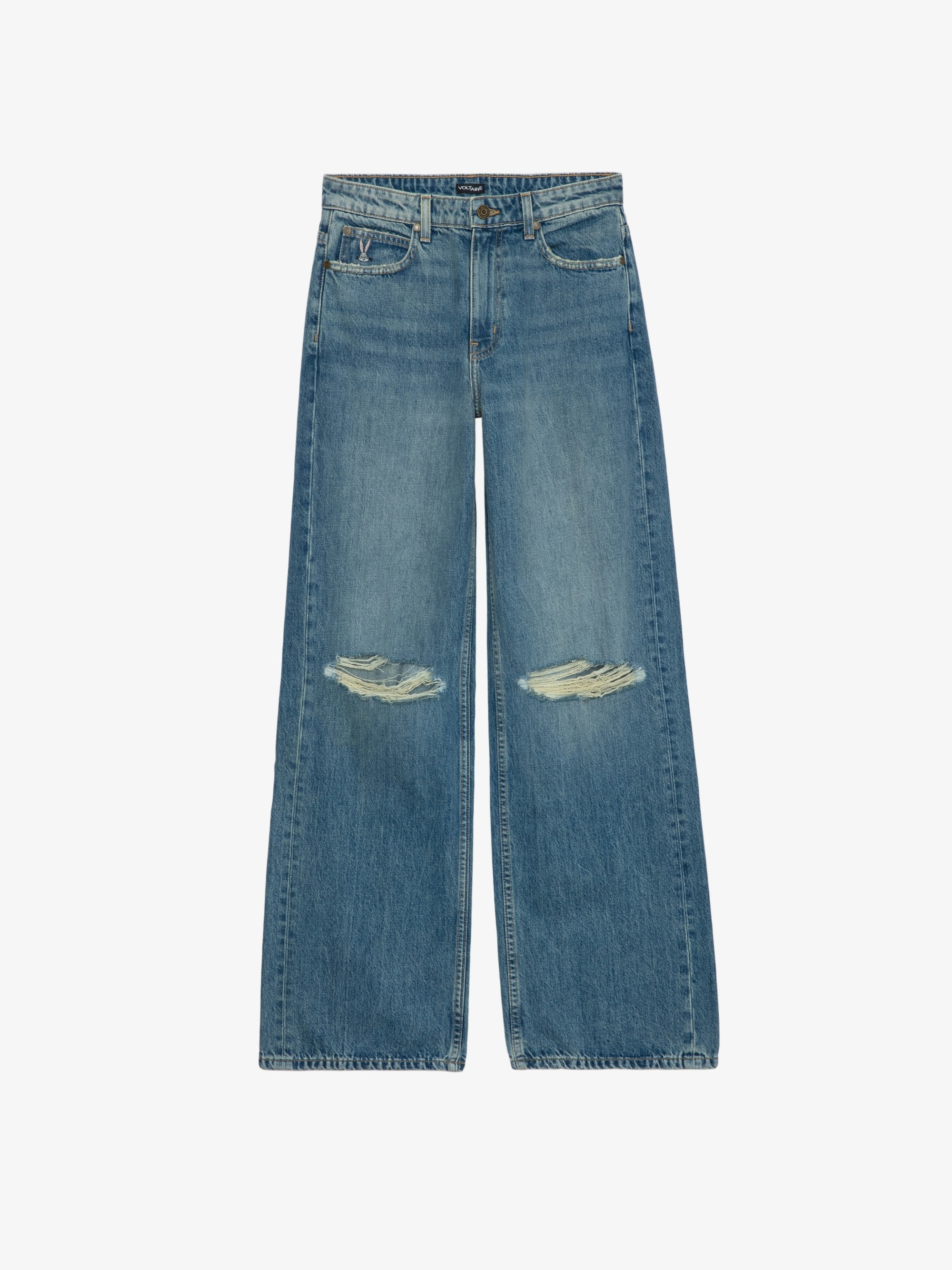 Whitney Wide Leg Jeans - 6