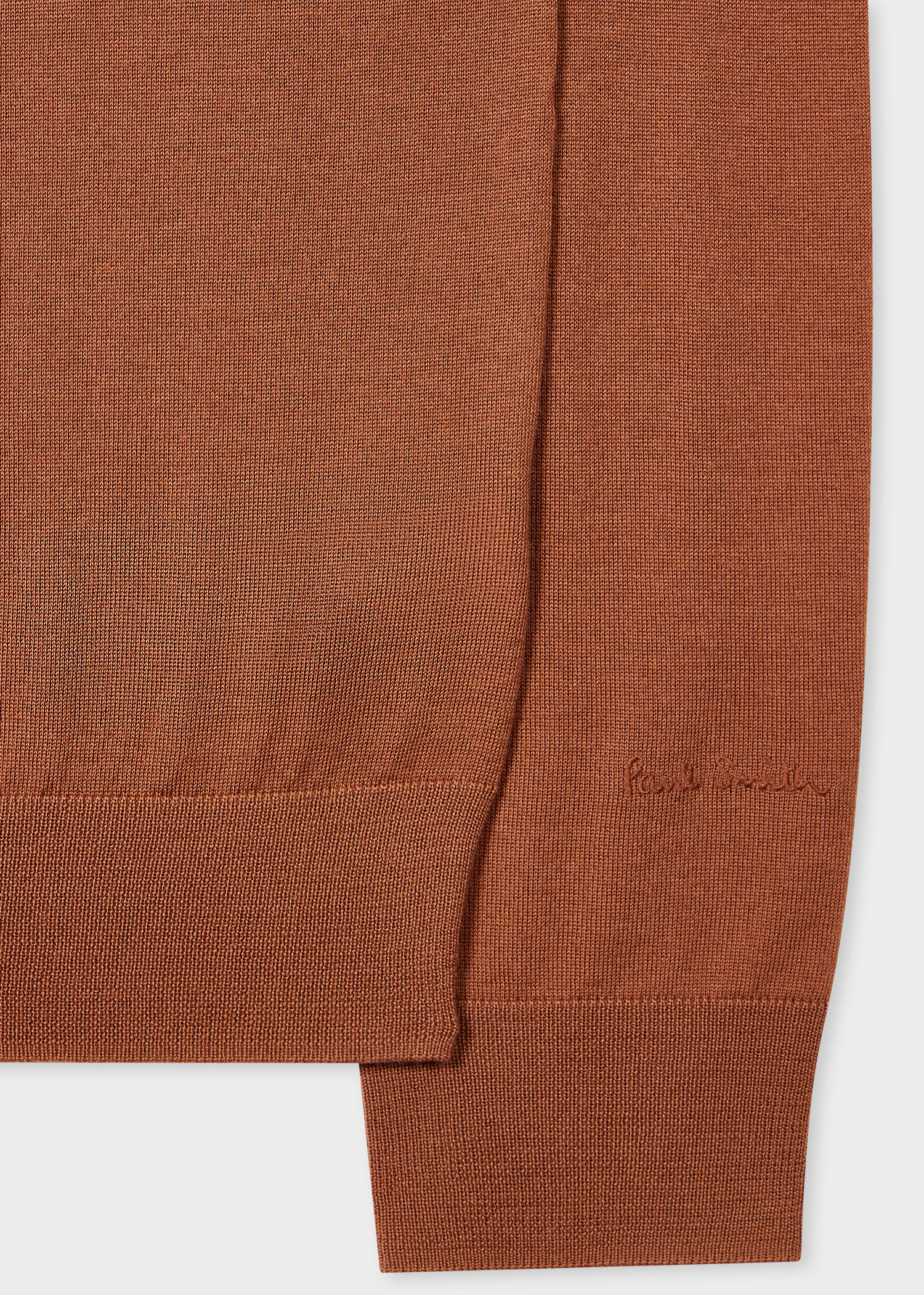 Brown Merino Wool Sweater - 3