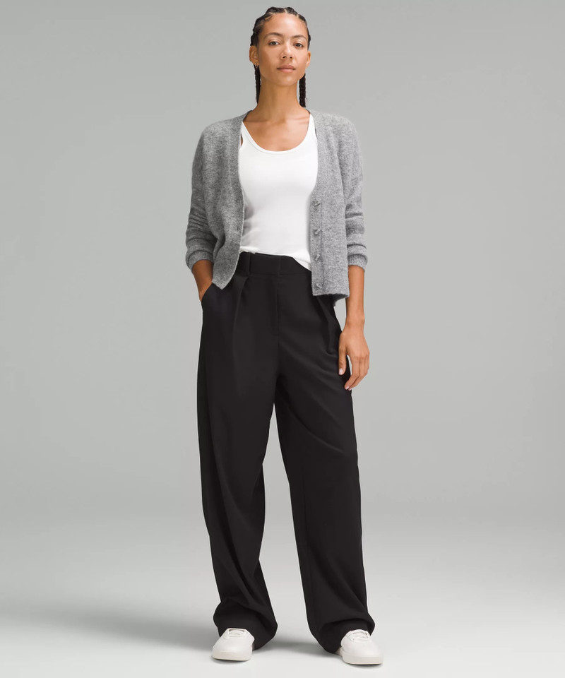 lululemon Women's Alpaca Wool-Blend Cardigan Sweater outlook