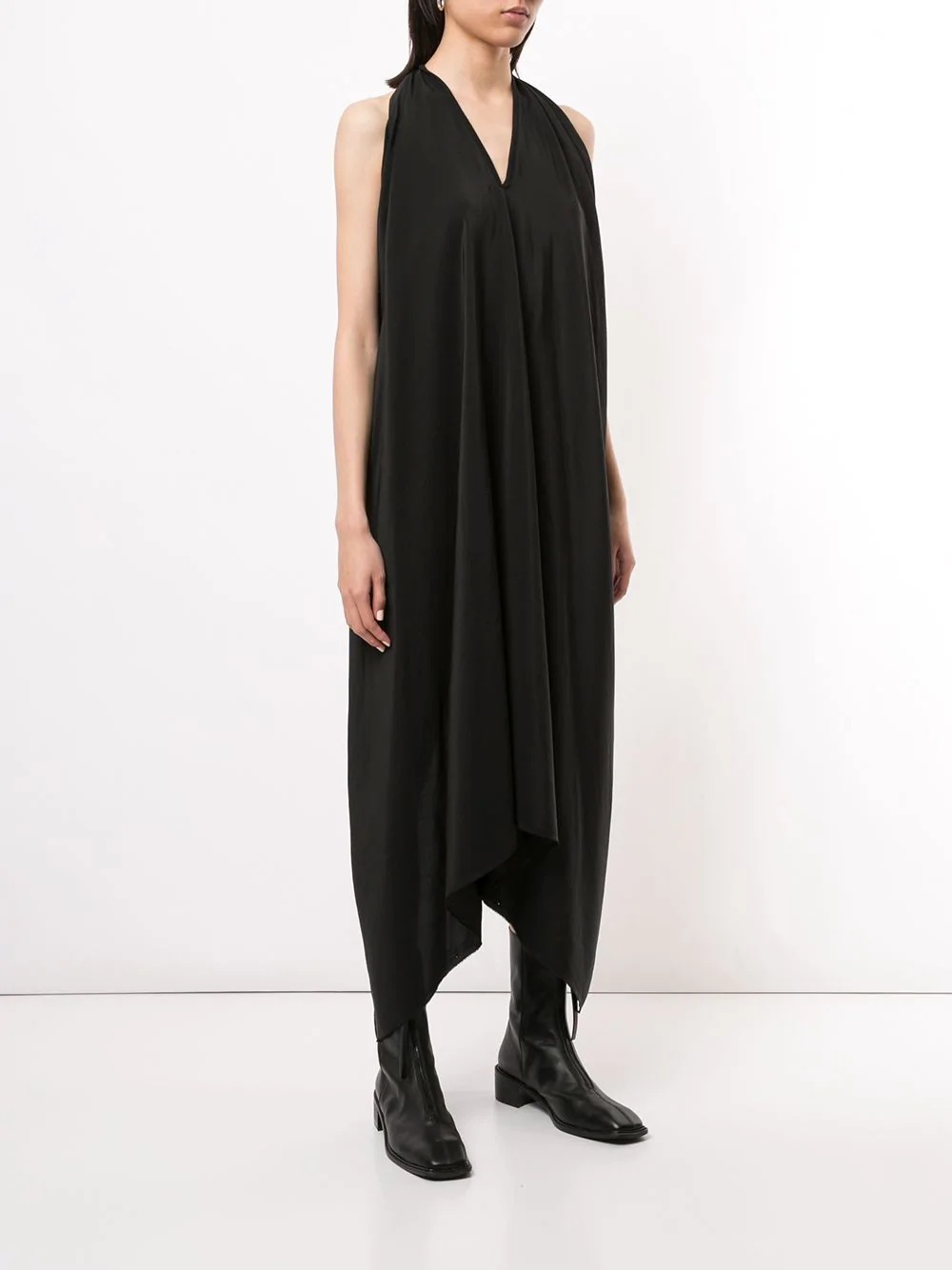 Indecente draped asymmetric dress - 3