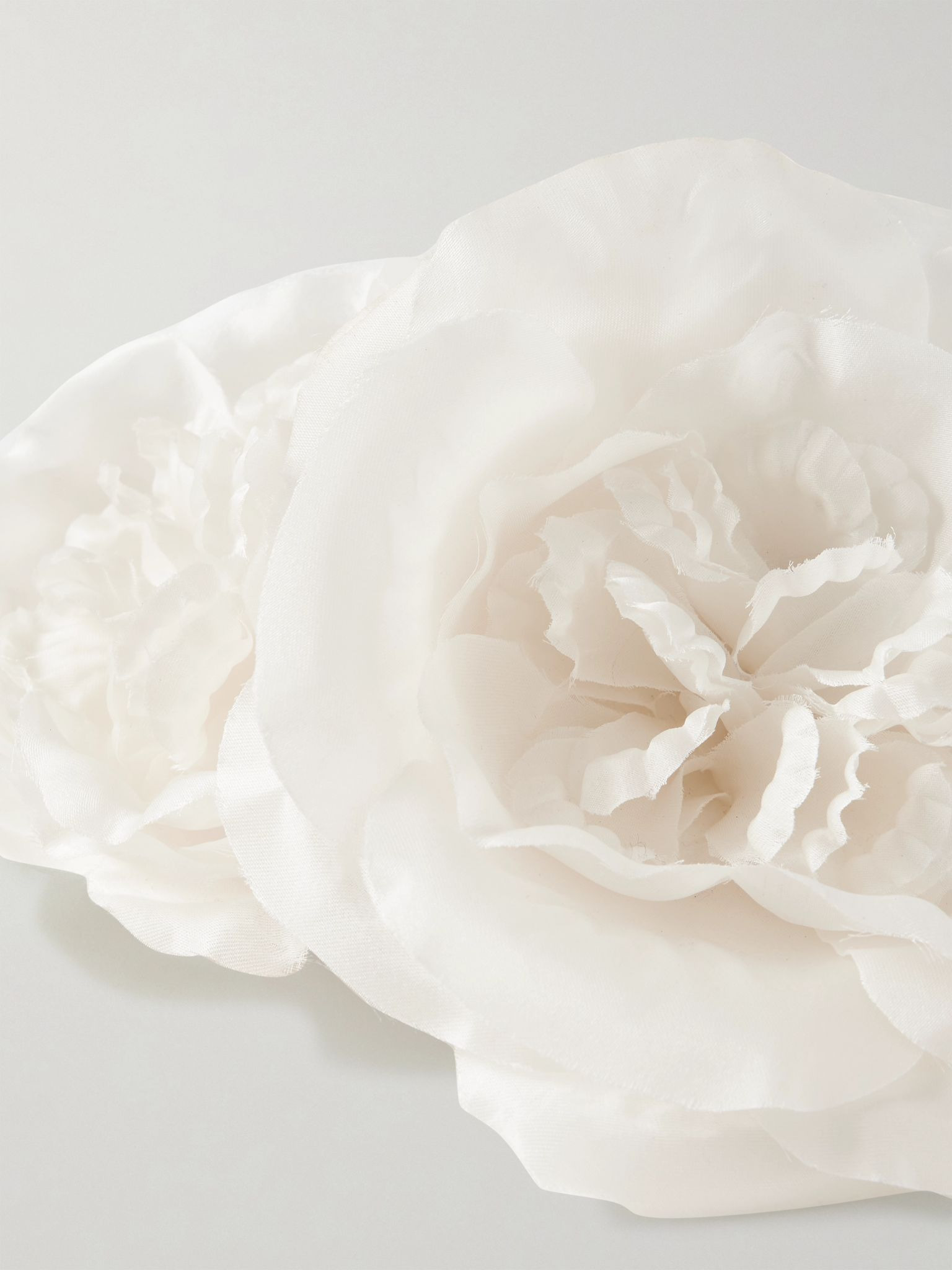Organza brooch White - 4