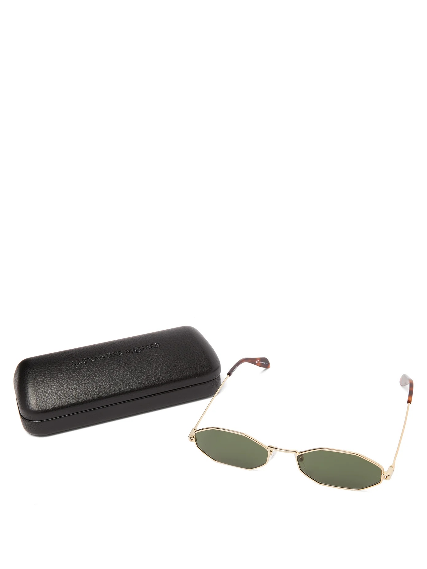 Octagonal metal sunglasses - 5