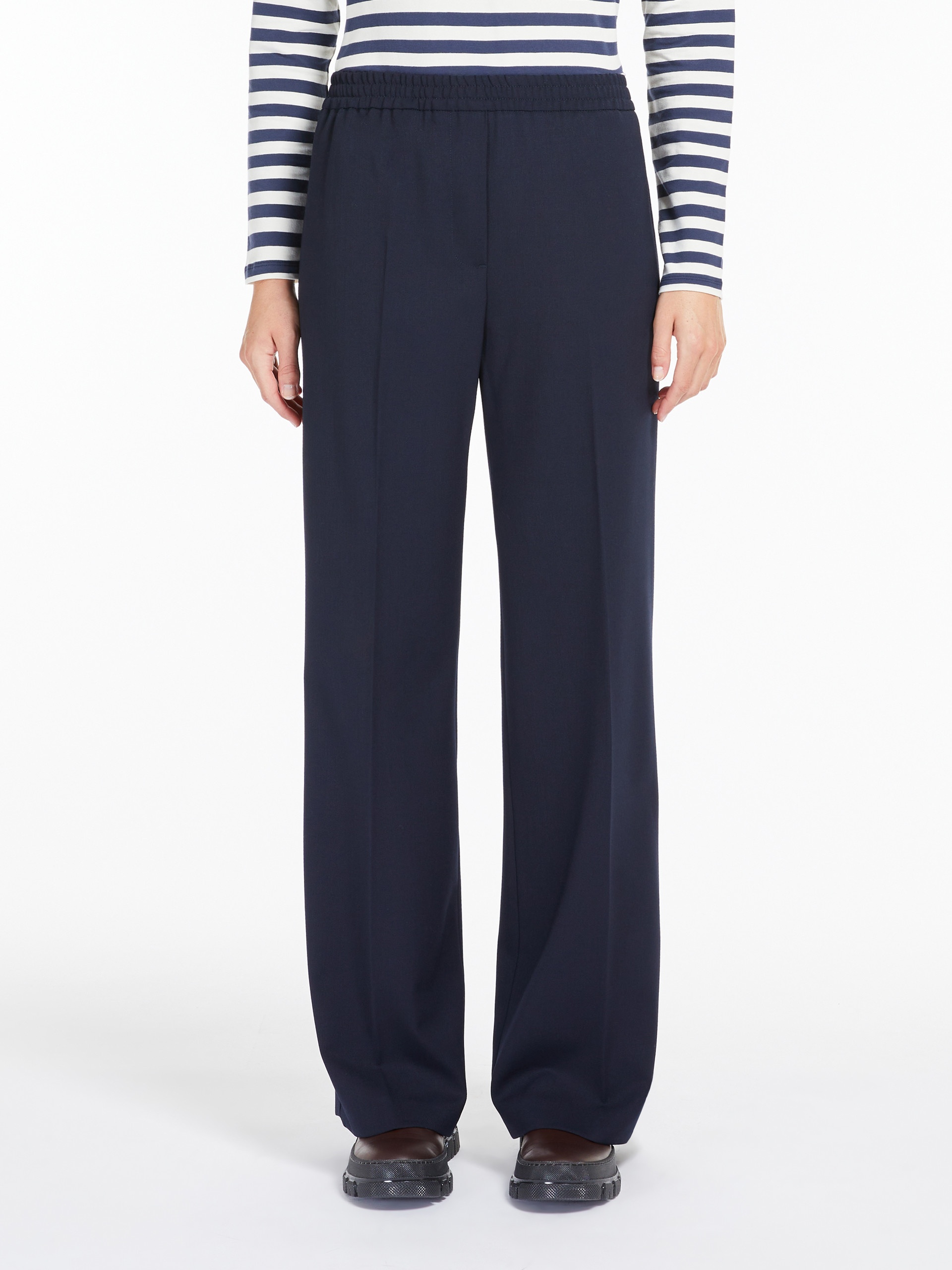 PETRA Wool gabardine trousers - 3