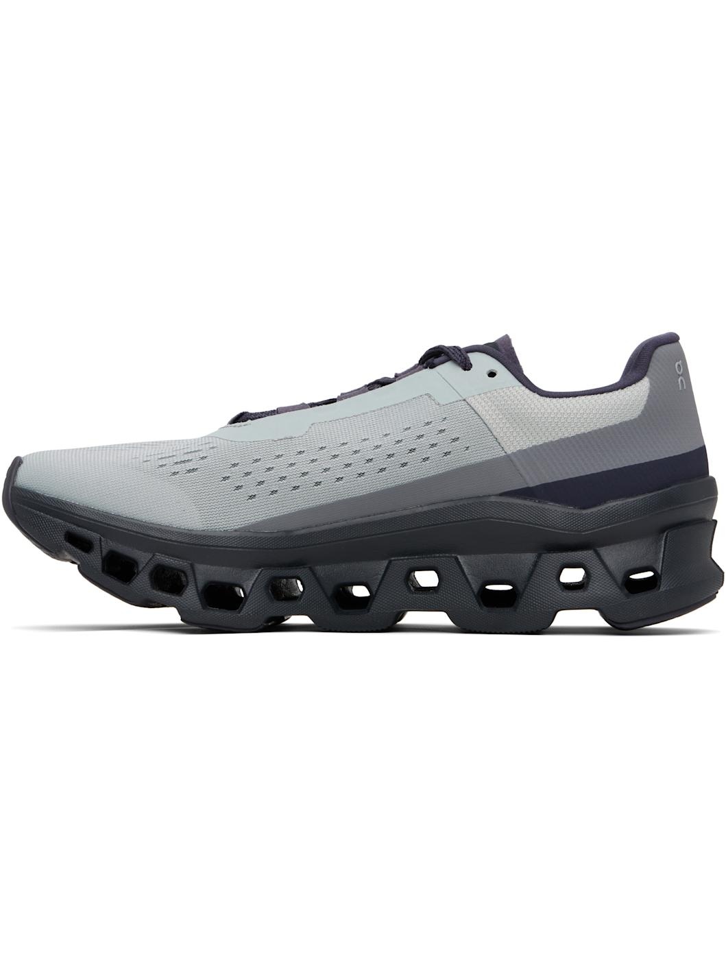 Gray Cloudmonster Sneakers - 3