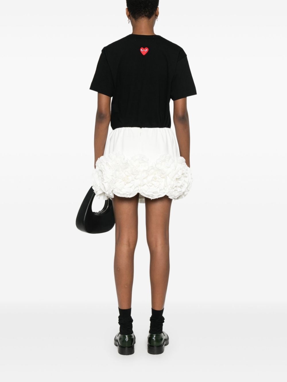 signature heart-patch T-shirt - 3