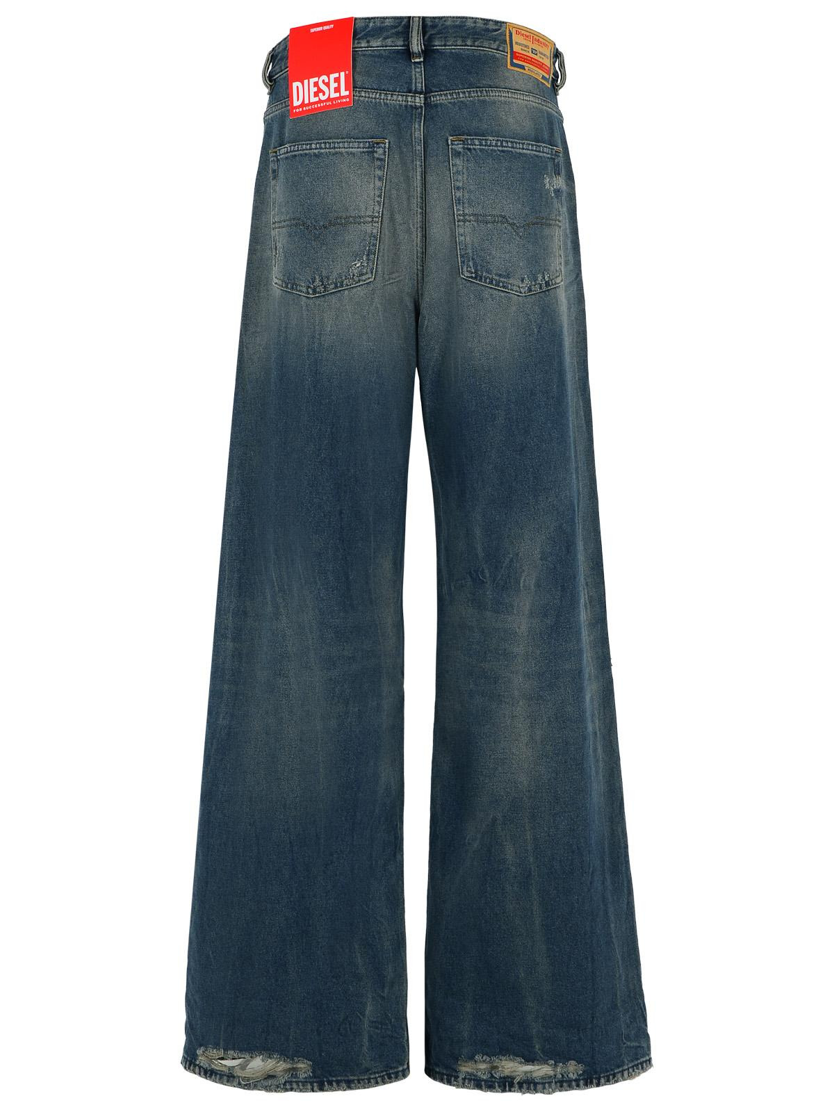 Diesel '1996 D-Sire' Dark Blue Cotton Jeans Women - 3