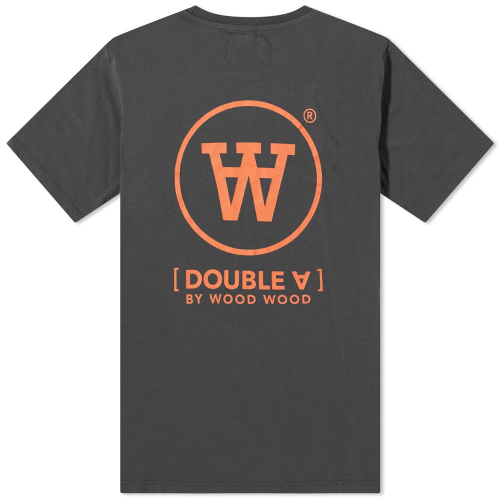 Wood Wood Back Logo Ace Tee - 2