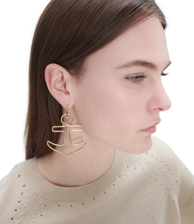 A.P.C. Ancre Maxi hoop earrings outlook