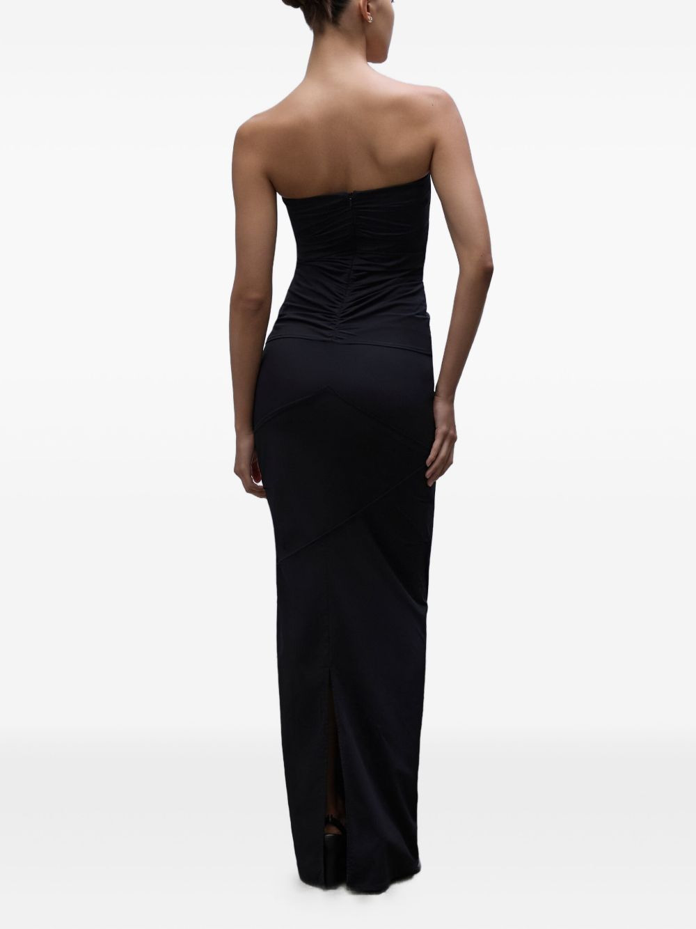 ruched maxi skirt - 3