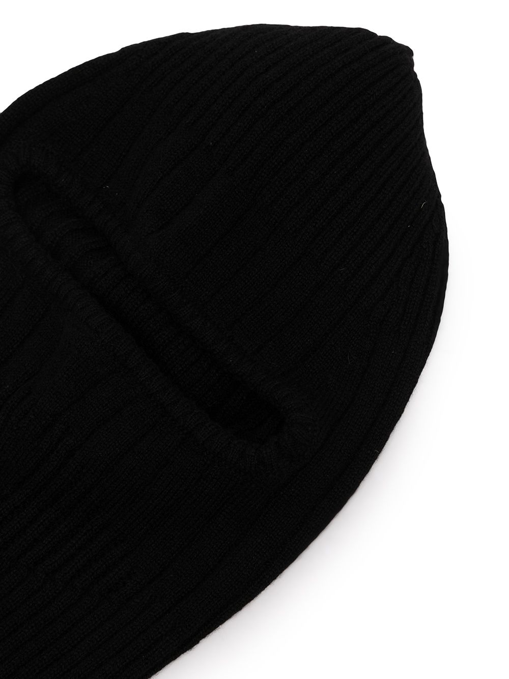 ribbed-knit cashmere balaclava - 3