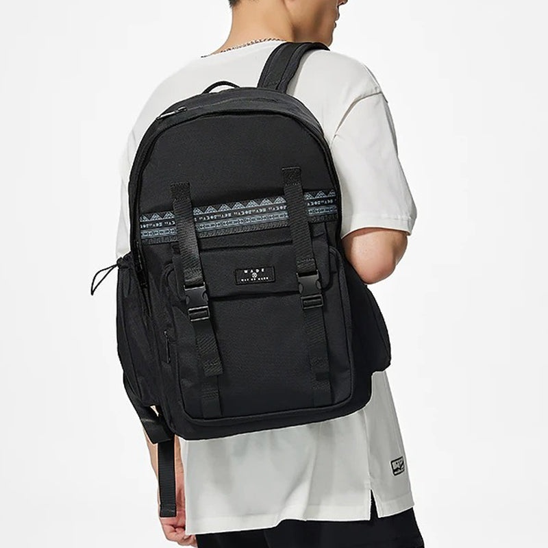 Li-Ning Way Of Wade Logo Backpack 'Black' ABSS185-1 - 4