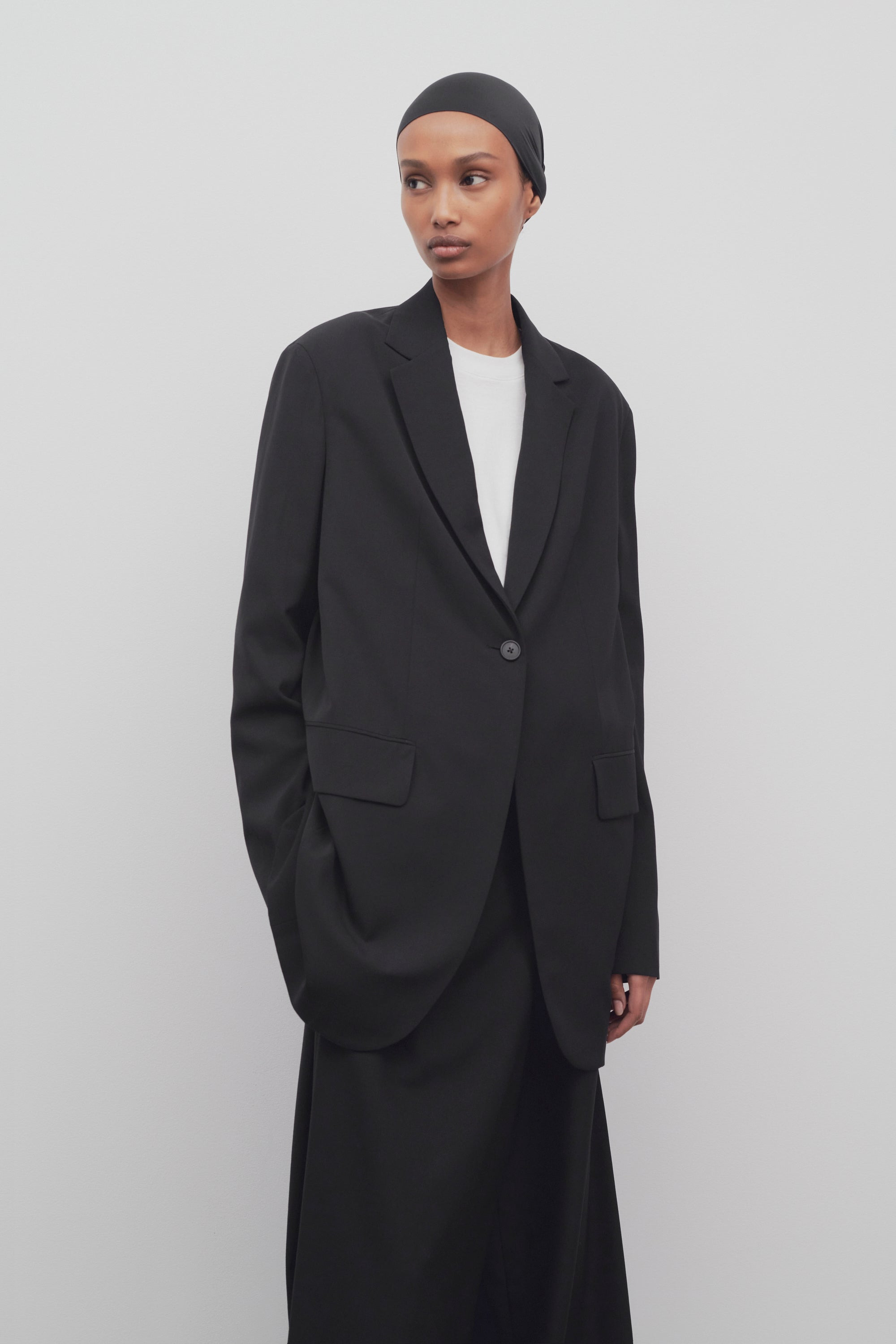 Obine Jacket in Viscose and Wool - 3