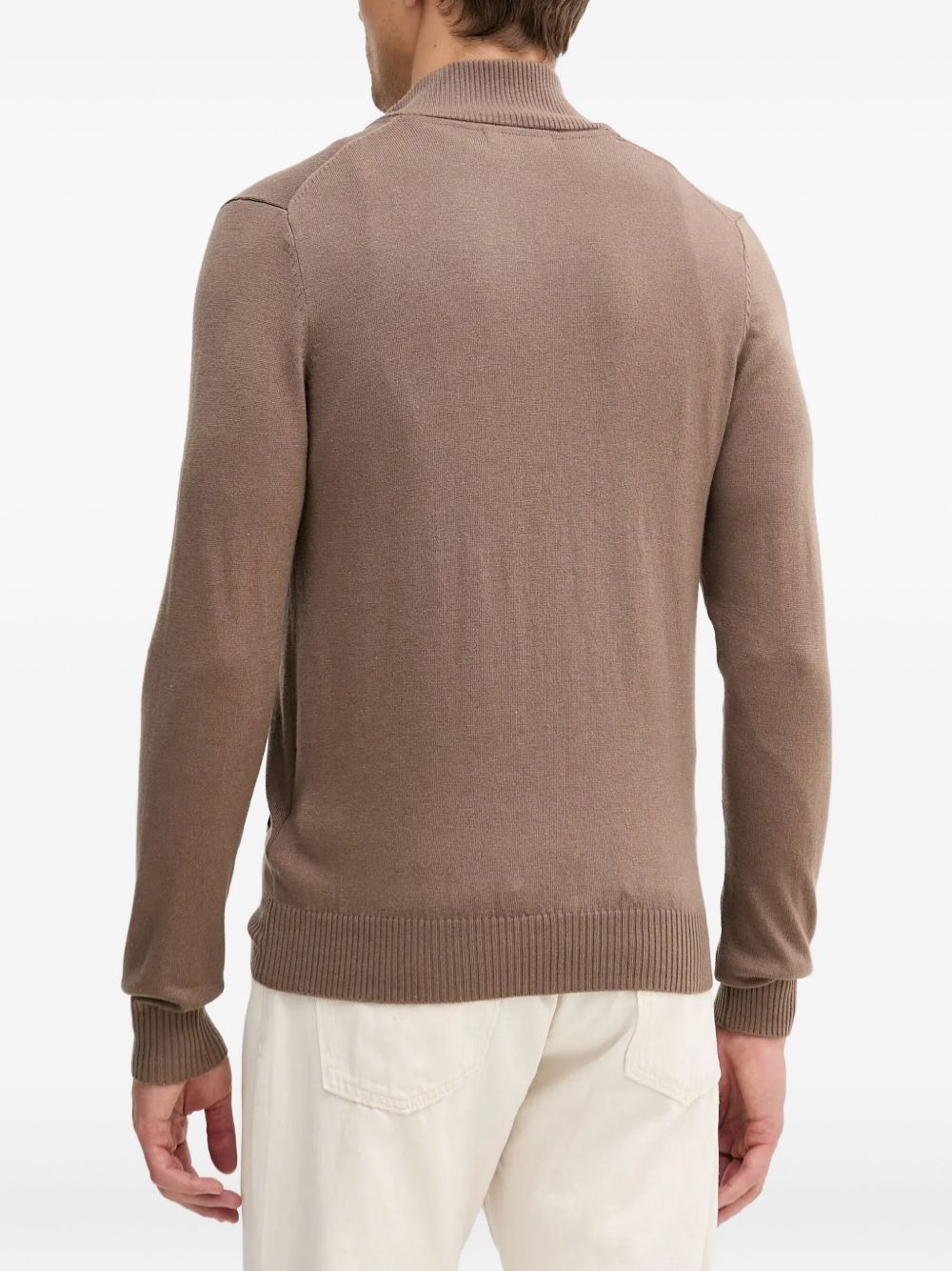 zip-up cardigan - 3