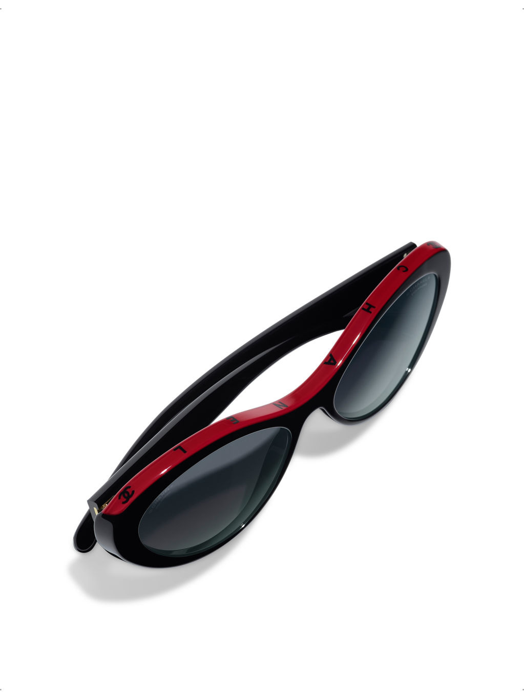 CH5416 Oval-Frame Acetate Sunglasses - 4