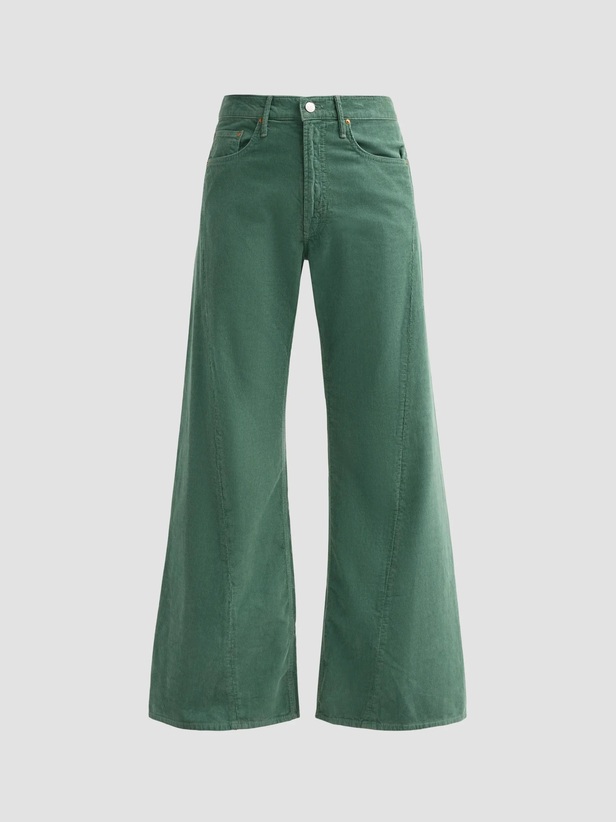 Women's The Lemon Twist Sneak Wide-Leg Jeans - Dark Ivy - 1