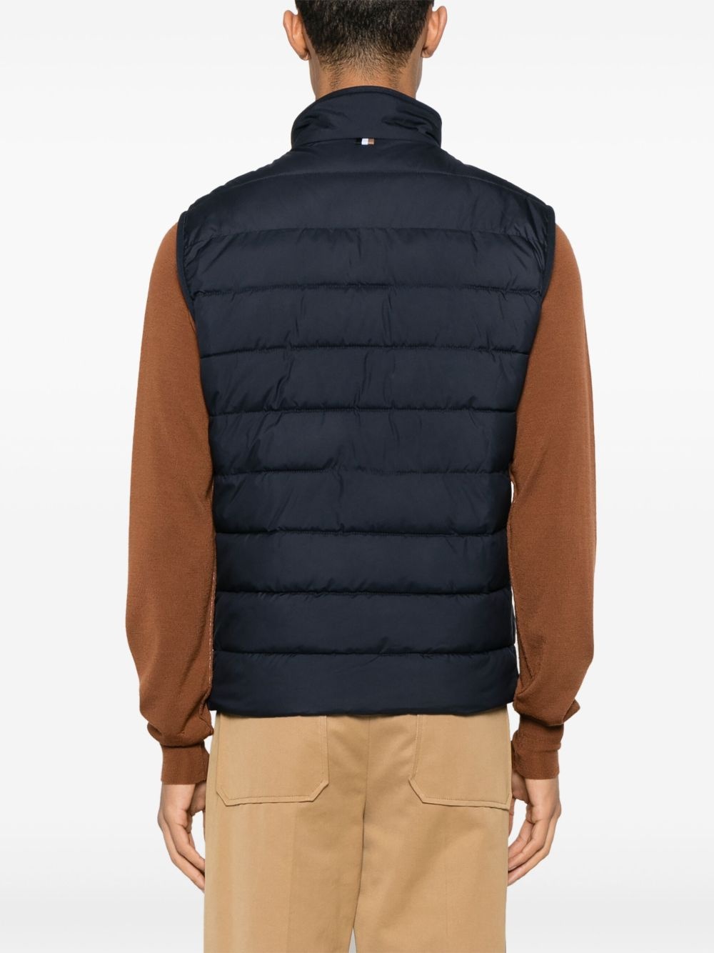 logo water-repllent gilet - 4