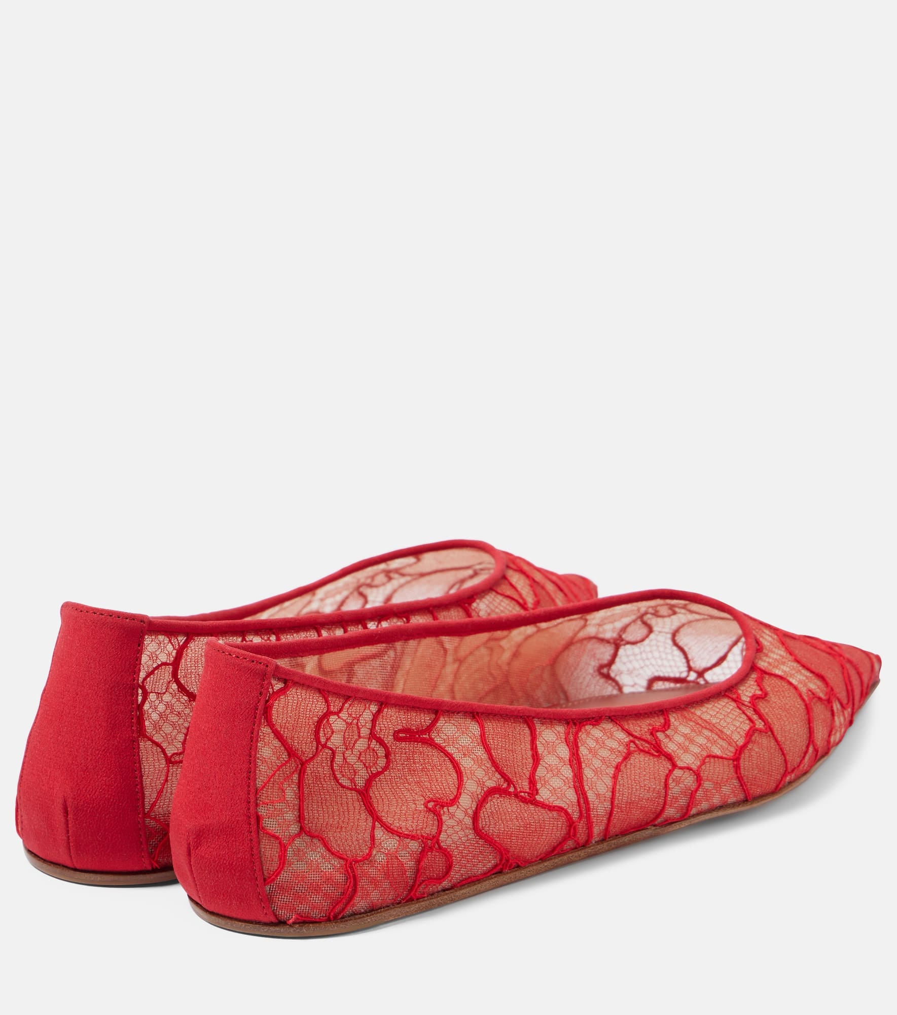 Barbara lace ballet flats - 2