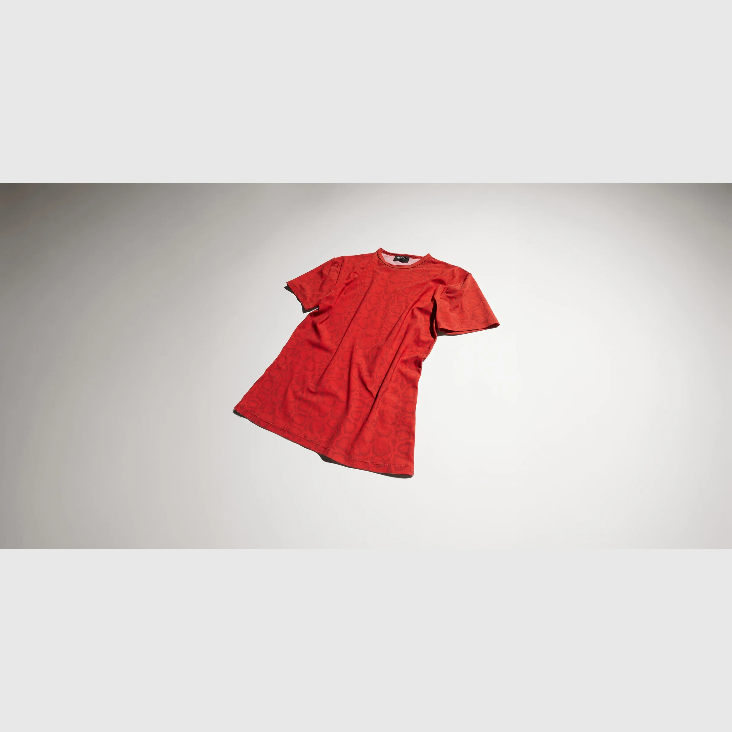 Printed stretch jersey T-shirt - 1
