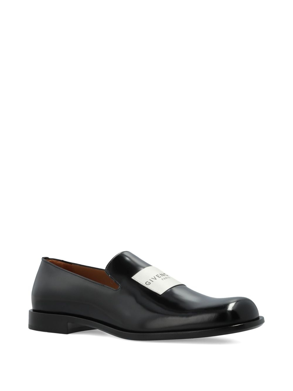 logo-embellished loafers - 2
