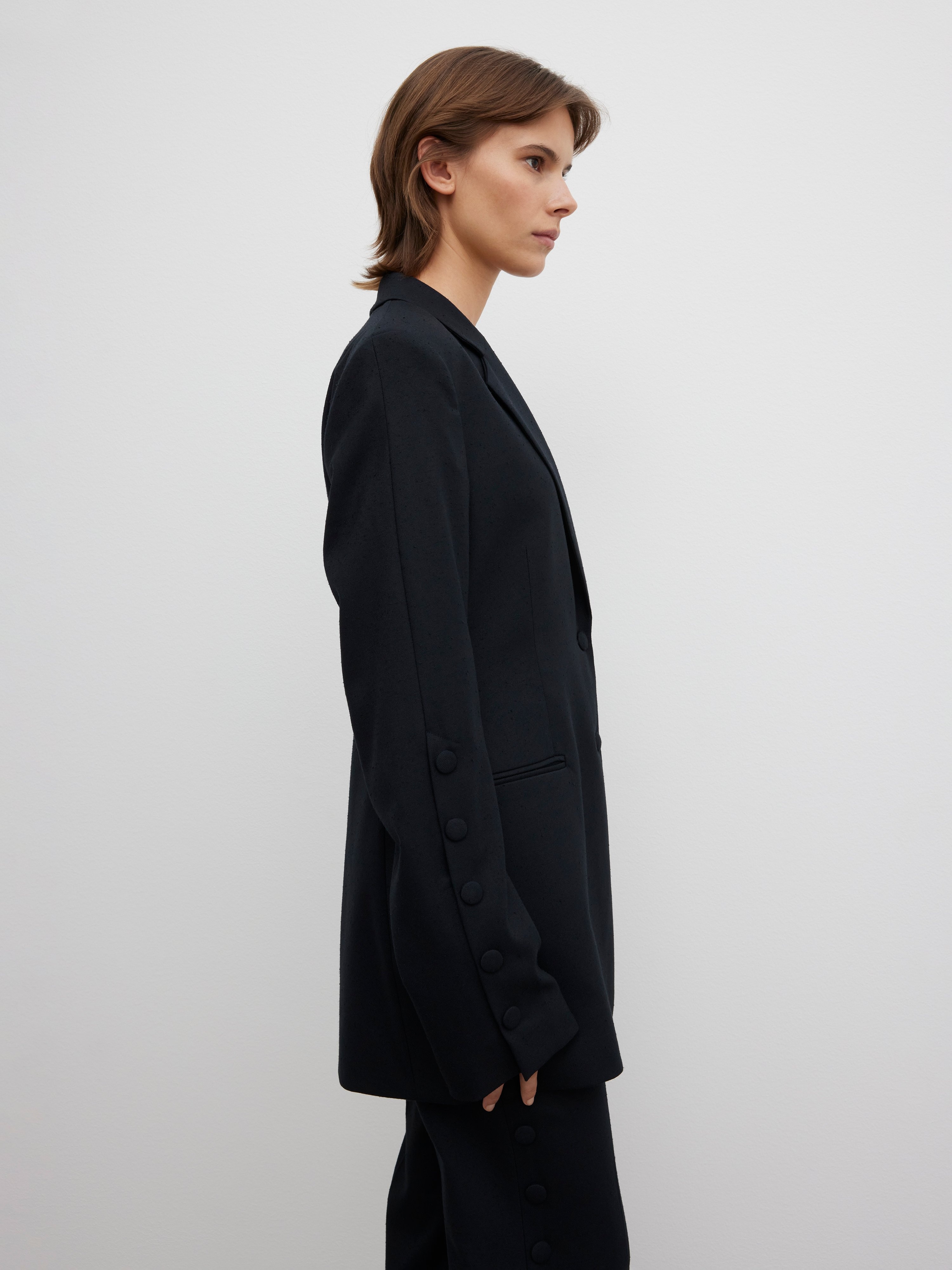 Slim button blazer - 3